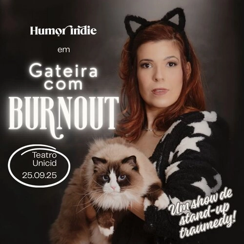Gateira com Burnout no Teatro UNICID (São Paulo) - Cover Image