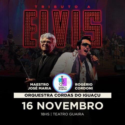 TRIBUTO AO ELVIS com a Orquestra Cordas do Iguaçu - Cover Image
