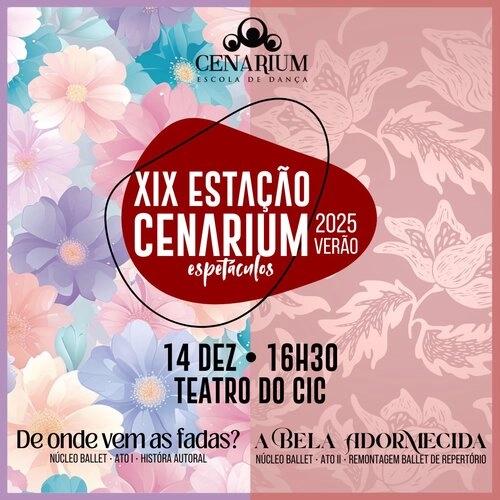 Estação Cenarium Verão 2025: fadas, princesas e o tempo em cena no CIC - Cover Image