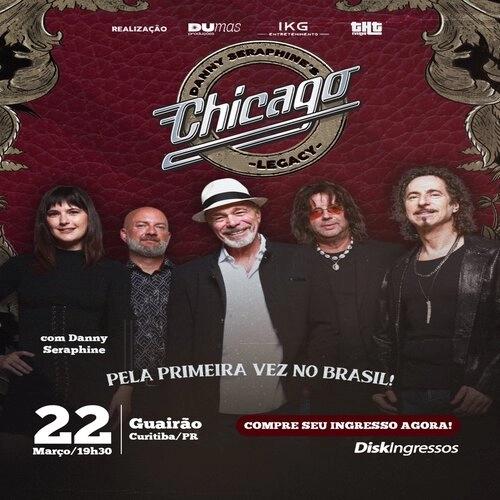 Chicago Legacy – Uma noite histórica com Danny Seraphine em Curitiba - Cover Image