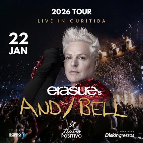 Andy Bell em Curitiba: a voz do Erasure em uma noite de synthpop e celebração - Cover Image
