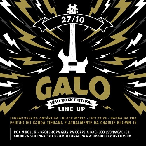 Galo Véio Rock Festival: Uma Explosão de Rock no Sul do Brasil - Cover Image