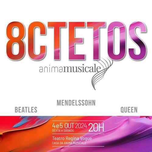 Octetos Anima Musicale: Clássico e Rock em Harmonia - Cover Image