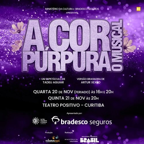 A Cor Púrpura - O Musical - Cover Image