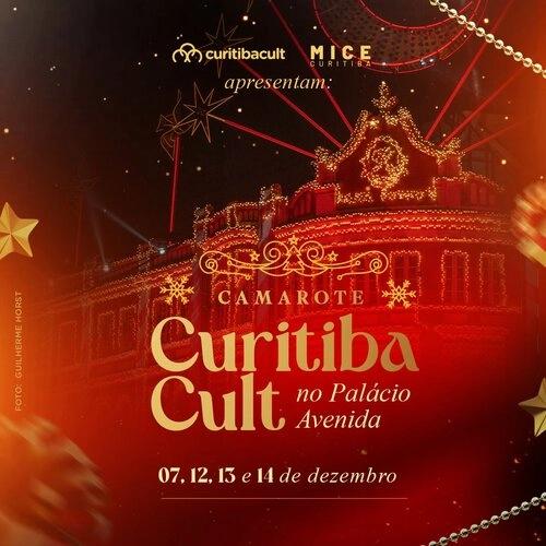 Camarote Curitiba Cult no Palácio Avenida: conforto, open food e a melhor vista do Natal - Cover Image