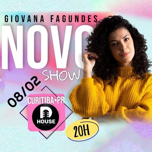 Giovana Fagundes estreia novo show de stand-up em Curitiba - Cover Image