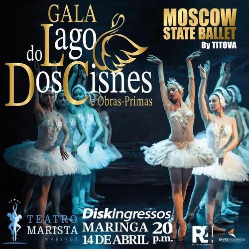 Gala do Lago dos Cisnes e Obras-Primas: o Balé Estatal de Moscou em turnê pela América do Sul - Cover Image