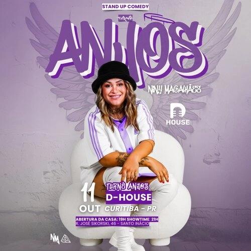 “ANJOS” – Stand Up Comedy com Niny Magalhães em Curitiba - Cover Image
