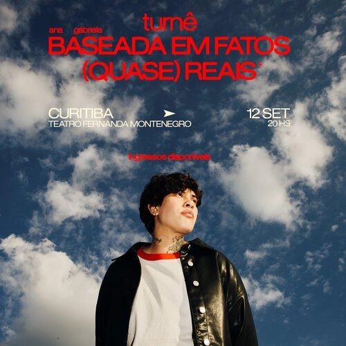 Ana Gabriela apresenta a turnê “Baseada em Fatos (Quase) Reais” no Teatro Fernanda Montenegro - Cover Image
