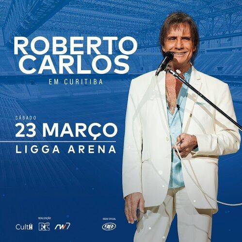 Roberto Carlos Ao Vivo na Ligga Arena: Uma Noite de Emoções Inesquecíveis! - Cover Image