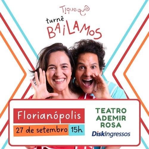 Tiquequê apresenta “Bailamos” no Teatro Ademir Rosa (Florianópolis) - Cover Image