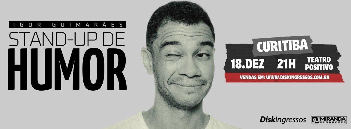 Igor Guimarães em Curitiba com seu novo show: Stand-Up de Humor - Cover Image