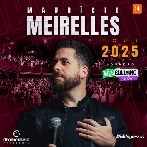Maurício Meirelles – Tour 2025 no Teatro Marista Maringá - Cover Image