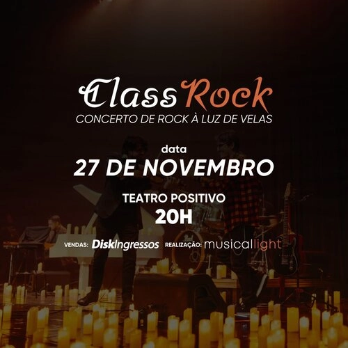 ClassRock: Uma Noite Romântica ao Som do Rock Clássico - Cover Image