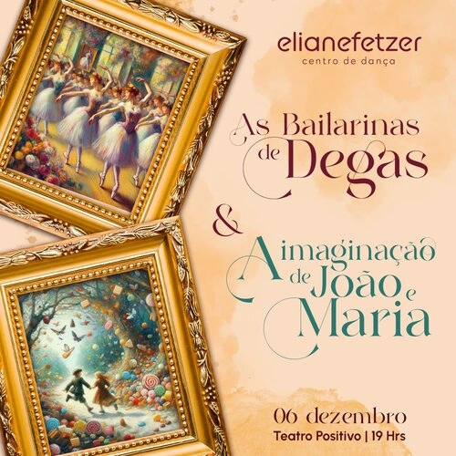 Na Imaginação de João e Maria e As Bailarinas de Degas - Cover Image