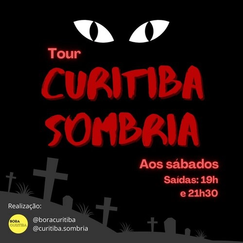 Tour Curitiba Sombria: Uma Aventura Noturna Pelas Lendas Urbanas - Cover Image